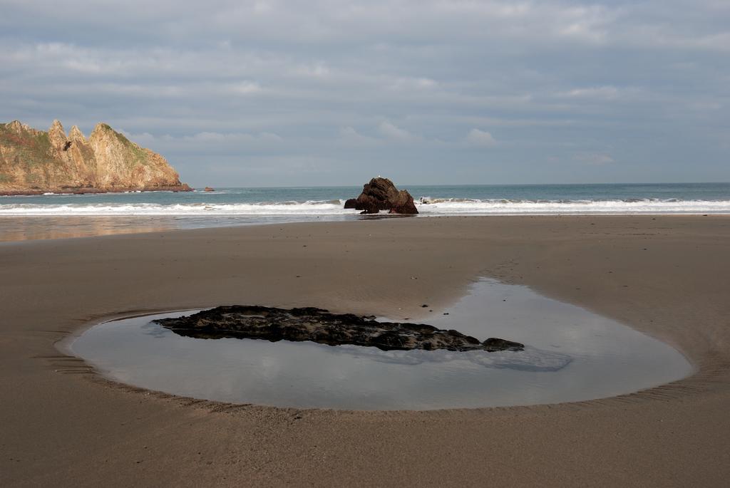 Hotel Rural Playa De Aguilar Muros de Nalón Exteriör bild